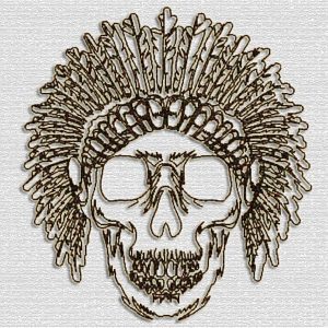 Skull Embroidery Designs shop.nkemb.com