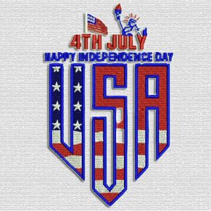 Independence Day Embroidery Designs shop.nkemb.com