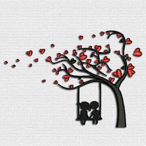 Heart Tree Embroidery Designs shop.nkemb.com