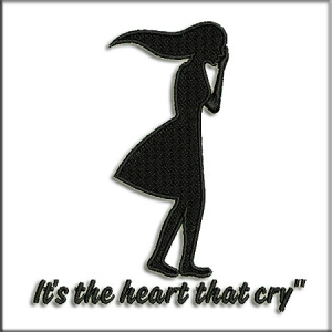 Cry Girl Embroidery Designs shop.nkemb.com