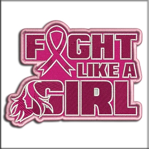 Fight Like a Girl Embroidery Designs shop.nkemb.com
