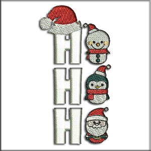 HO HO HO Christmas Cartoon shop.nkemb.com
