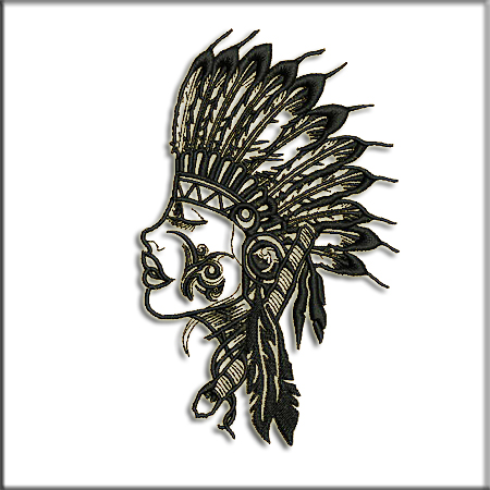 Native Skull Embroidery Designs shop.nkemb.com