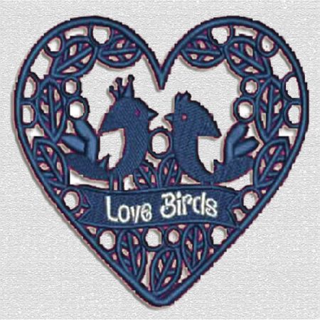 Love Birds Embroidery Designs shop.nkemb.com