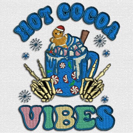 Hot Cocoa Vibes Embroidery Designs shop.nkemb.com