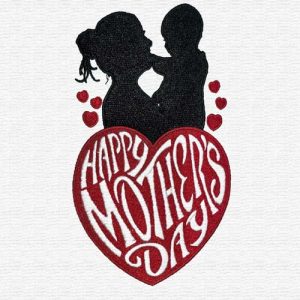 Happy Mothers Day Embroidery Designs shop.nkemb.com